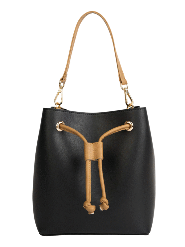 Women Drawstring Bucket Handbag