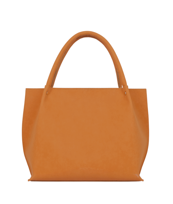 Mustard Suede Tote Bag