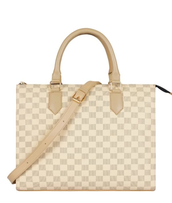 Women Checkered Handbag